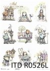 Aquarell-Engel, Engel, Vogel, Bank, Bär, Quelle*ángeles de acuarela, ángel, pájaro, banco, oso, manantial*акварельные ангелы, ангел, птица, скамейка, медведь, источник