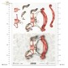 Papel de arroz para decoupage R2488