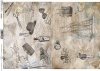 papel vintage de decoupage, accesorios de peluquería, mapa, motivos náuticos*Vintage Decoupage Papier, Friseur Zubehör, Karte, nautische Motive*винтажная бумага для декупажа, парикмахерские принадлежности, карта, морские мотивы