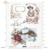 kobieta, kwiat, kwiaty, ornamenty kwiatowe, Passe partout, R346