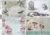 flores de papel decoupage, mariposas, vintage*Decoupage Papier Blumen, Schmetterlinge, Jahrgang