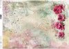 Papier-Decoupage-Blumen, bunte Aquarelle*flores de papel decoupage, coloridas acuarelas*бумага декупаж цветы, красочные акварели