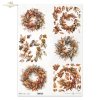 jesienne wianki*autumn wreaths*Herbstgirlanden*guirnaldas de otoño