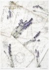 Kreativ-Set auf Reispapier - Kunstjournal-Set Provence*Set creativo en papel de arroz - Art Journal set Provence