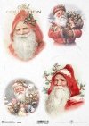 Christmas, Vintage, Santa Claus, winter, gifts, R1004