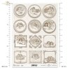 Seria Vintage Angels - aniołek, aniołki, anioł, anioły, ozdobne ramki, medalion, medaliony, vintage, retro, angel, angels, decorative frame, medallion, medallions, Engel, dekorativer Rahmen, Medaillon, Medaillons, ángel, ángeles, marco decorativo