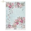 motywy kwiatowe, kwiaty, róża, róże, deska, niebieskie deski, drewniana podłoga, Home Sweet Home, retro, floral motifs, flowers, roses, board, blue boards, wooden floor, florale Motive, Blumen, Rosen, Brett, blaue Bretter