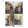 Kiedy mężczyzna kocha kobietę, malarstwo, Hans Zatzka, Kobieta, kobiety, dama, damy, wiosna, miłość, piękno, retro, Vintage, Mini collection, When a man loves a woman, Painting, woman, women, lady, spring, love, beauty