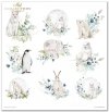 Zestaw do scrapbooking (HS code 48025890) SLS-020 ''The world of ice porcelain' ---- PRODUKT PRZECENIONY'