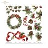 Zestaw do scrapbooking (HS code 48025890) SLS-078 Winter Wreath