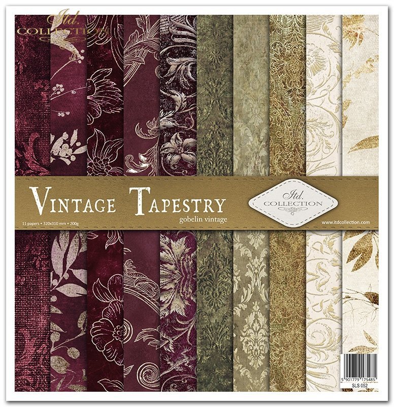 大人の上質  scrapbooking of Set papers Tapestry 'Vintage SLS-052 - スカート
