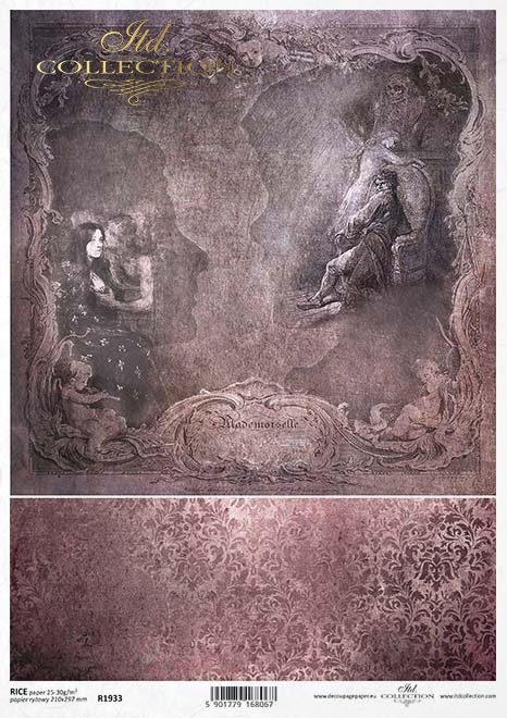Rice paper R1933 - Series - Gothic Stories - Gothic stories, longing ...