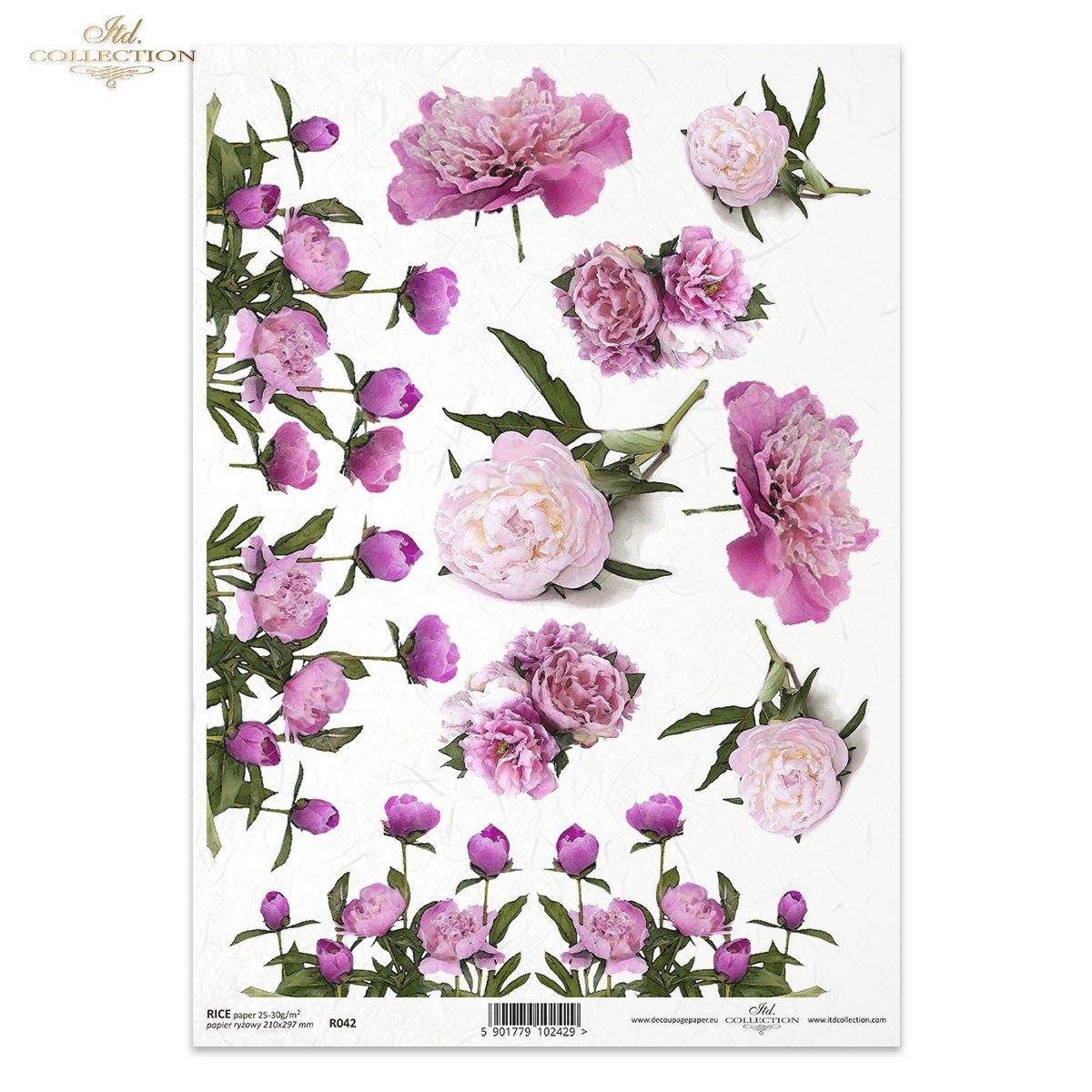 Rice paper R042 - Itd Collection decoupage paper