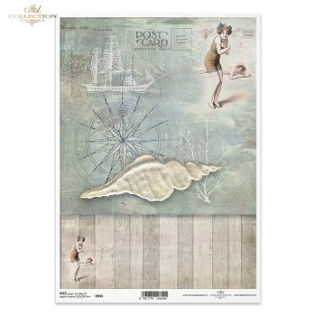 Reispapier für Serviettentechnik und Decoupage R0945