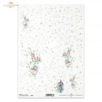Reispapier für Serviettentechnik und Decoupage R0810