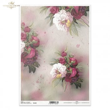 Reispapier für Serviettentechnik und Decoupage R1163