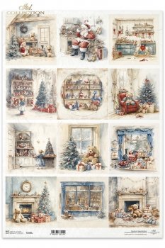 Reispapier A3 für Decoupage R1508L