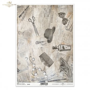Reispapier für Serviettentechnik und Decoupage R1400