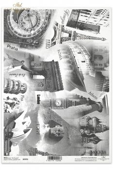Reispapier für Serviettentechnik und Decoupage R0056