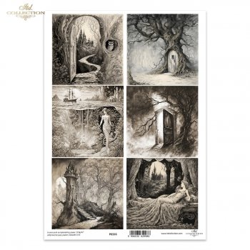 Transparentpapier für Scrapbooking P0316