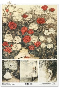 Reispapier für Serviettentechnik und Decoupage R2627