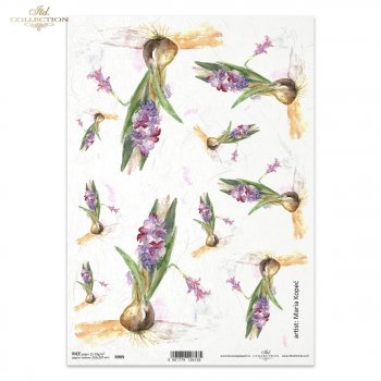 Reispapier für Serviettentechnik und Decoupage R0909