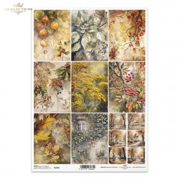 Reispapier für Serviettentechnik und Decoupage R2304