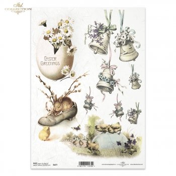 Reispapier für Serviettentechnik und Decoupage R0477