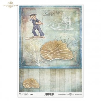 Reispapier für Serviettentechnik und Decoupage R0948