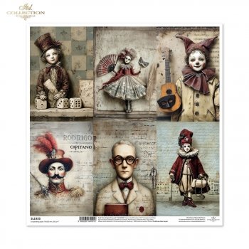 Papier für Scrapbooking SL1935