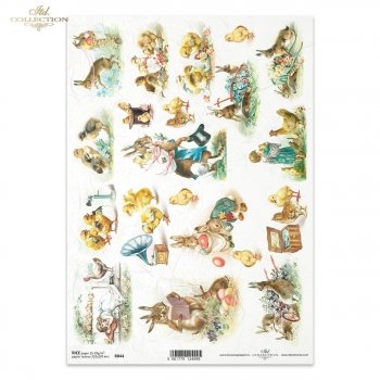 Reispapier für Serviettentechnik und Decoupage R0844