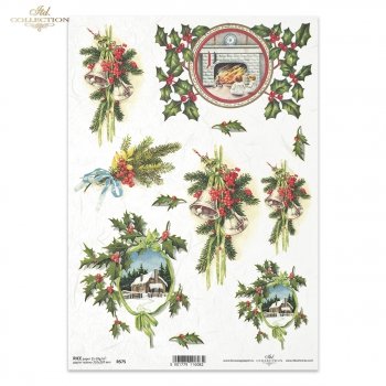 Reispapier für Serviettentechnik und Decoupage R0575
