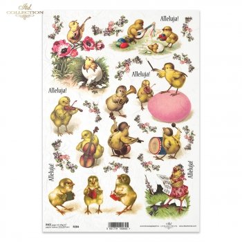 Reispapier für Serviettentechnik und Decoupage R0284