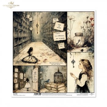 Papier für Scrapbooking SL1791