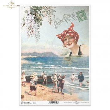 Reispapier für Serviettentechnik und Decoupage R0944