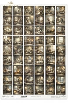 Reispapier A3 für Decoupage R1598L