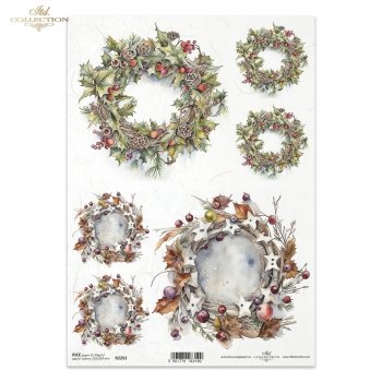Reispapier für Serviettentechnik und Decoupage R2293