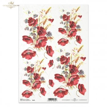 Reispapier für Serviettentechnik und Decoupage R0415