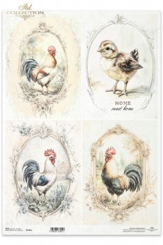 Reispapier A3 für Decoupage R1401L