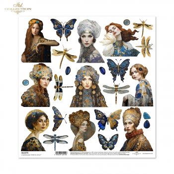 Papier für Scrapbooking SL1575