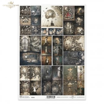 Reispapier für Serviettentechnik und Decoupage R2520