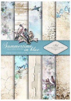 Scrapbooking papers SCRAP-046 ''Summertime in blue''''