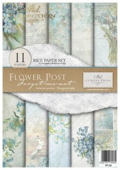 Creative Set RP036 Flower Post - Forget-me-not