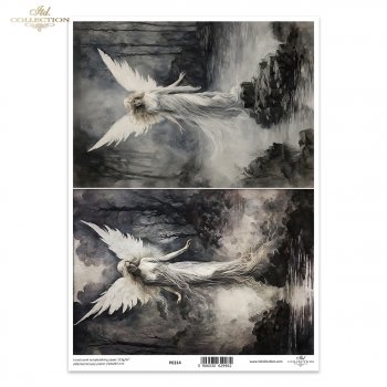 Translucent scrapbooking paper P0314