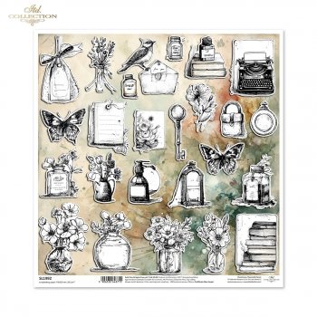 scrapbooking paper SL1992