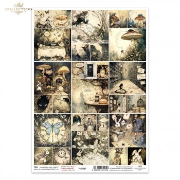 papel para scrapbooking TAG0361