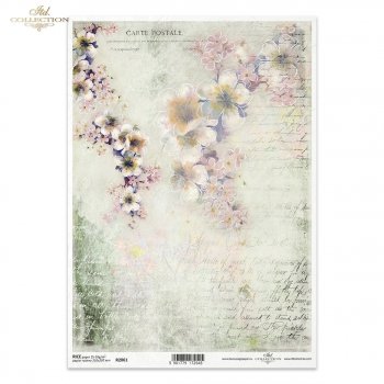 Papel de arroz para decoupage R2061