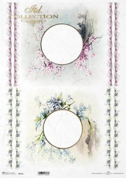 Papel de arroz decoupage A3 R0676L