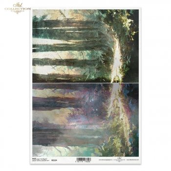 Papel de arroz para decoupage R2124
