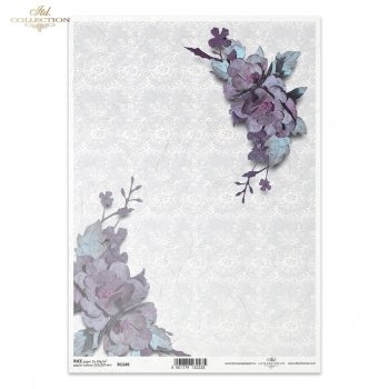 Papel de arroz para decoupage R1149